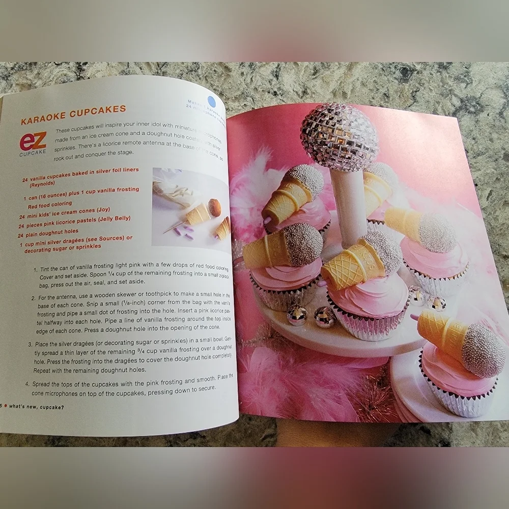 NYT Bestseller What's New Cupcake baking book - 3 or 4/$15 bundle to save more! - Picture 4 of 4